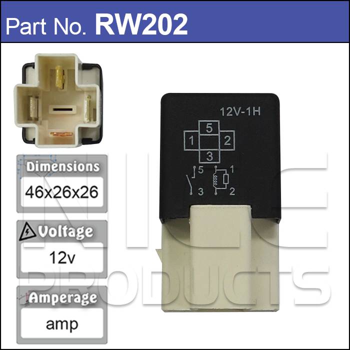 Relay RW202 - Nice Products | Universal Auto Spares