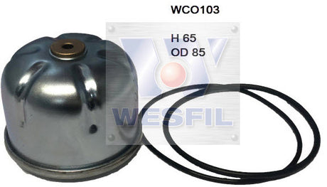 Oil Filter R2698P Fits Land Rover/Ford WCO103 - Wesfil