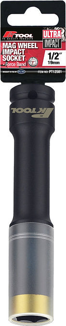 19mm 1/2” DR Thin Wall Deep Impact 150mm Mag Wheel Socket - PKTool