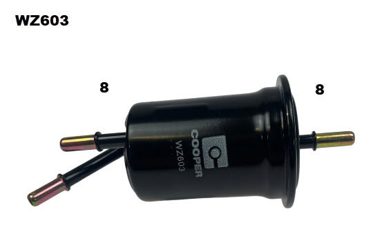 EFI Fuel Filter Z603 Fits Kia WZ603 - Wesfil