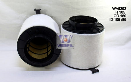 Air Filter A1837 Fits Audi WA5292 - Wesfil