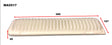 Air Filter Fits Toyota WA5517 - Wesfil