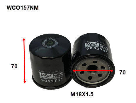 Oil Filter Z930 Fits Holden WCO157NM - Wesfil