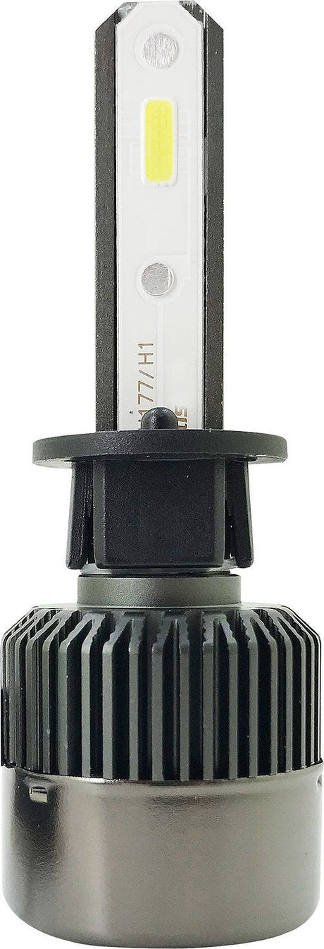 2 Piece H1 Led Headlight Globes In Display Box - Motolite