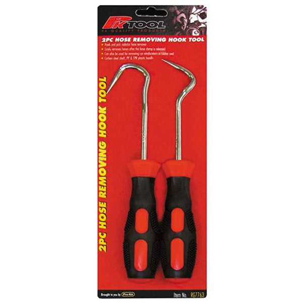 2 Piece Hose Removing Hook Tool Right Angle 180 Degrees - PKTool