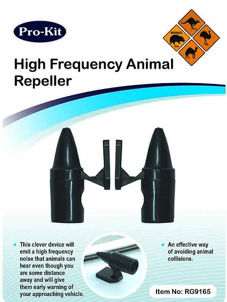 2 Piece Sonic Animal Repeller - Pro-Kit