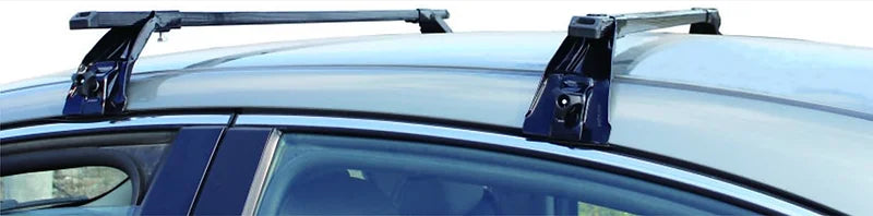 2 Pieces Gutter Mount Roof Racks 33cm 95Kgs (200b) Across Both Bars - LoadMaster