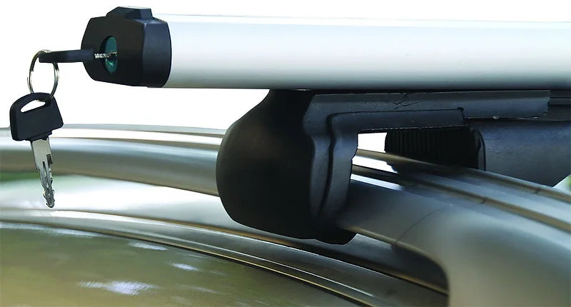 2 Pieces Lockable Roof Rack For Vehicles Equipped With Side Rails - LoadMaster