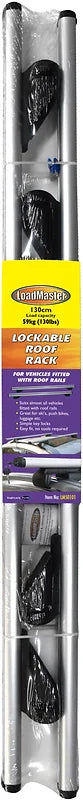 2 Pieces Lockable Roof Rack For Vehicles Equipped With Side Rails - LoadMaster | Universal Auto Spares