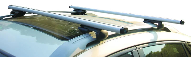 2 Pieces Lockable Roof Rack For Vehicles Equipped With Side Rails - LoadMaster | Universal Auto Spares