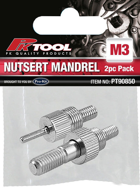 2 Pieces Nutsert Mandrel M3, M4, M5, M6, M8 - PKTool | Universal Auto Spares