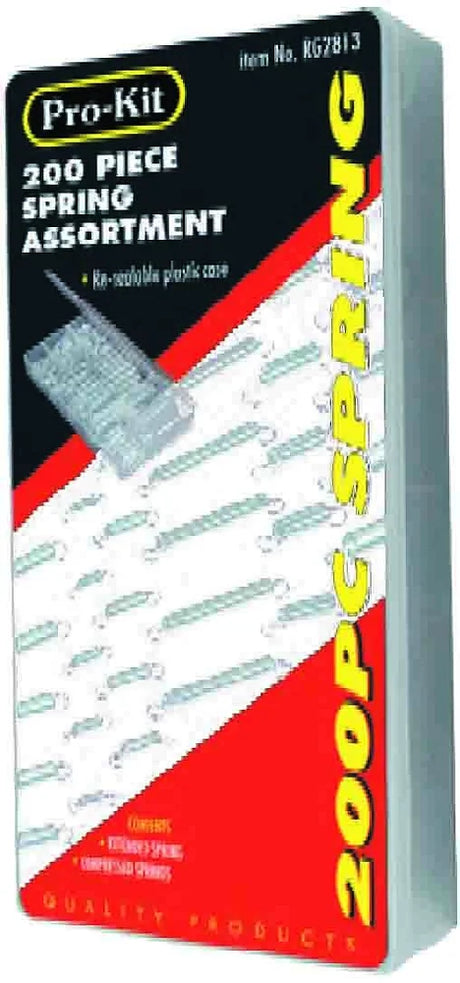 200 Piece Spring Assortment - PKTool