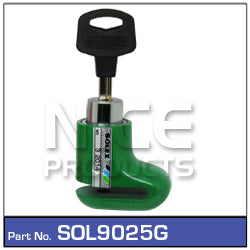 Motorcycle Disc Lock Green SOL9025G - Nice Products | Universal Auto Spares
