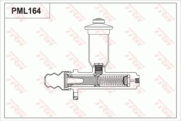 Brake Master Cylinder PML164:009 - TRW