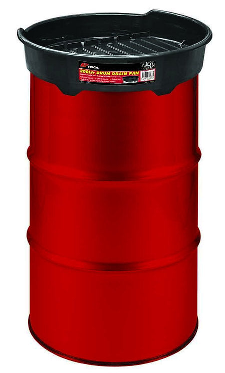 200Ltr Oil Drum Drain Pan Built In Filter Grid - PKTool
