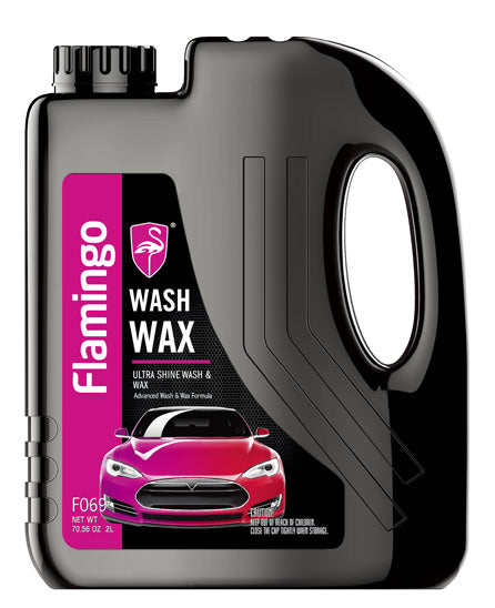 Car Wash Wax Delivers Incredible Mirror-Like Shine 2L - Flamingo | Universal Auto Spares