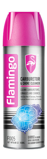 Carburetor Cleaner Removes Greasy Dirt 450ml - Flamingo