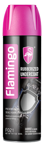 Rubberized Undercoat Rust Prevention & Anticorrosion Functions 500ml - Flamingo