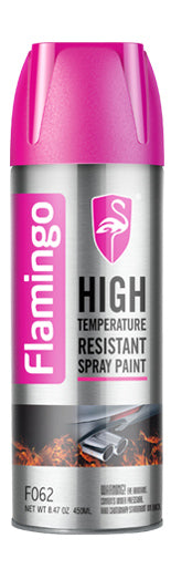 High Heat Aero Spray Paint 450mL - Flamingo