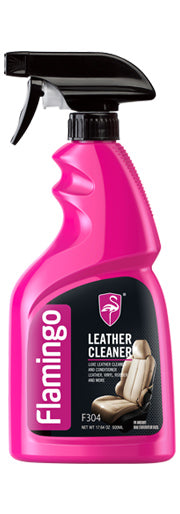 Leather Cleaner Non-Greasy Formula 500ml - Flamingo | Universal Auto Spares