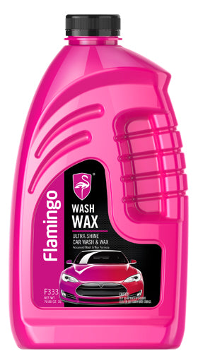 Wash Wax Delivers Incredible Shine 2L - Flamingo