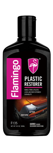 Plastic Restorer Drip-Free Cream 300ml - Flamingo | Universal Auto Spares
