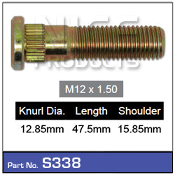 Wheel Stud S338 - Nice Products | Universal Auto Spares