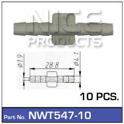 Hose Connection Universal 10pcs NWT547-10 - Nice Products | Universal Auto Spares