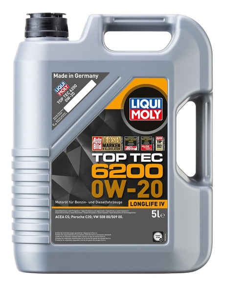 TOP TEC 6200 0W-20 5L - LIQUI MOLY | Universal Auto Spares