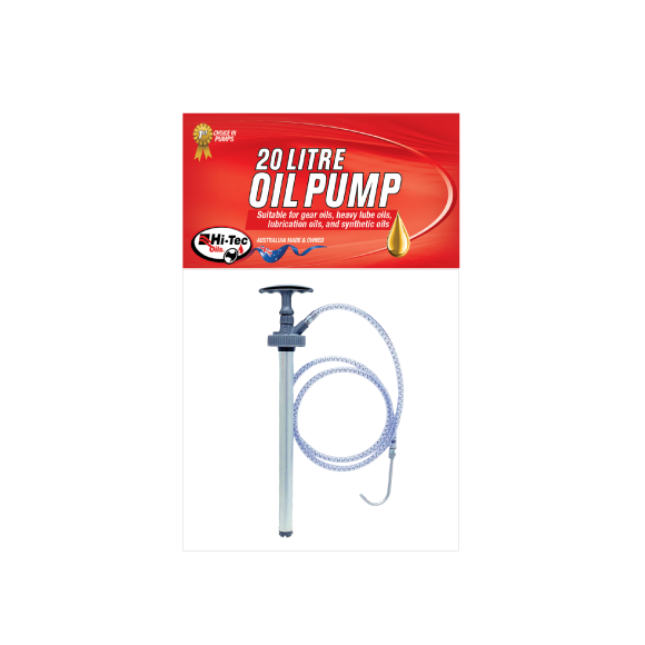 20L & 60L Gear Oil Pump - Hi-Tec Oils