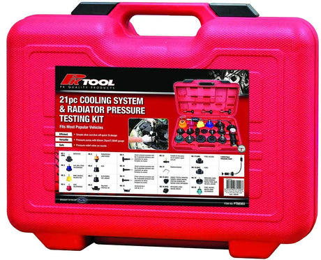 21 Pieces Radiator Pressure Tester Kit - PKTool