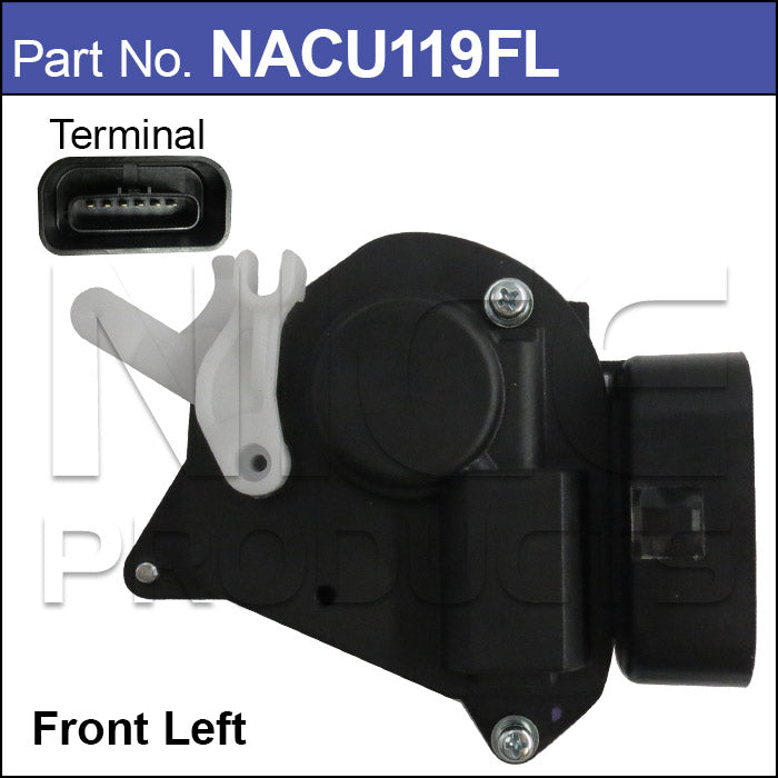 Door Lock Actuator NACU119FL - Nice Products | Universal Auto Spares