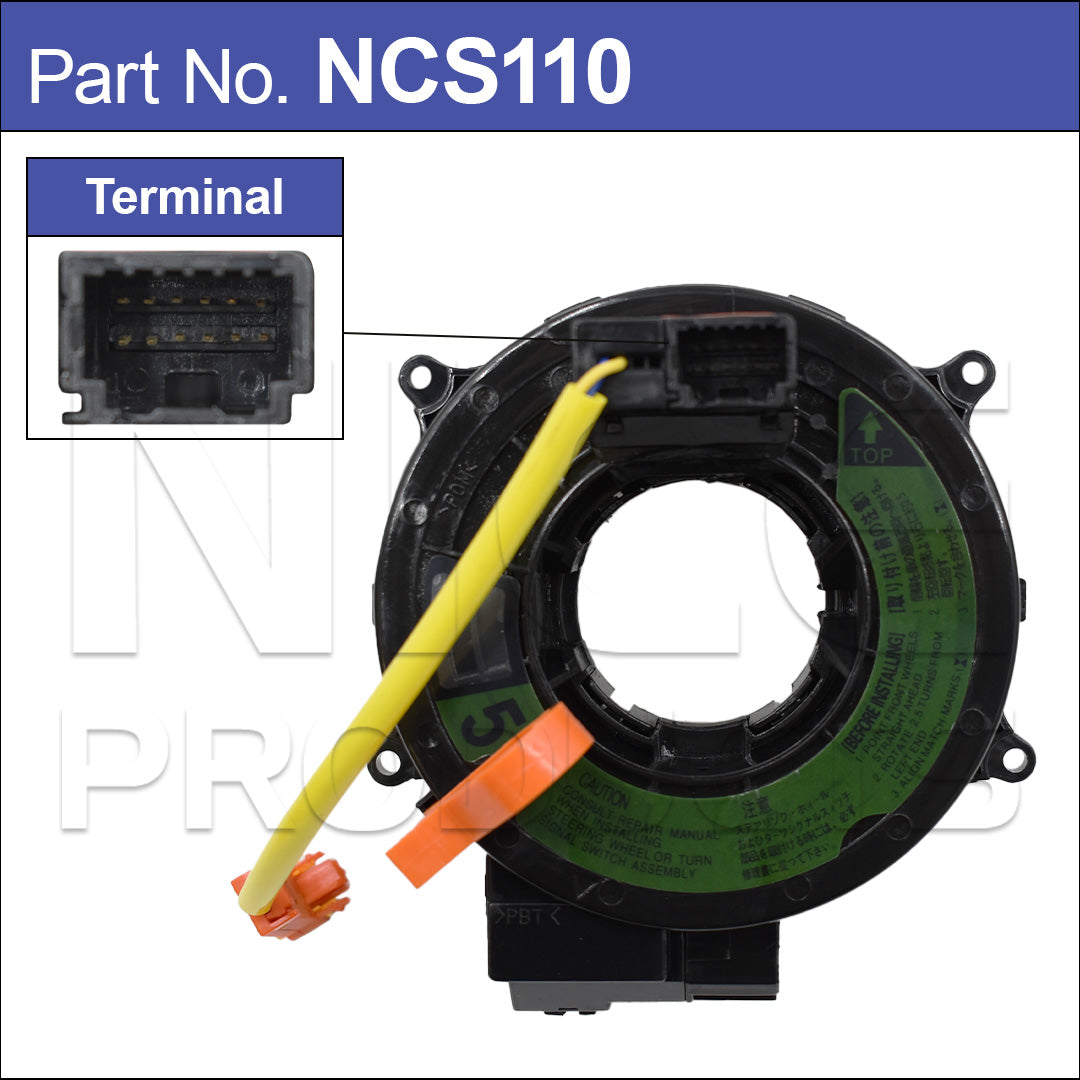 Clock Spring Landcruiser OEM: 84306-60090 NCS110 - Nice Products | Universal Auto Spares