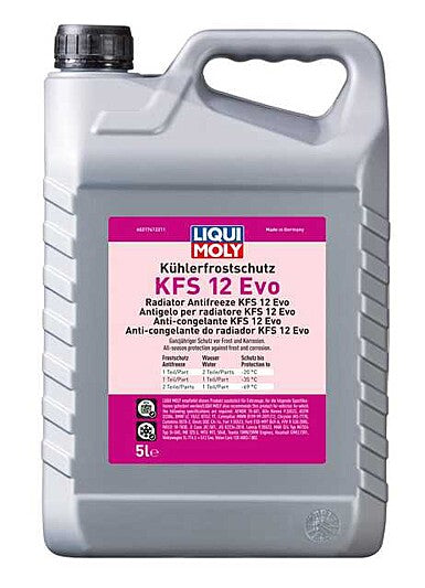 Radiator Antifreeze KFS 12 Evo Corrosion Protection - LIQUI MOLY | Universal Auto Spares