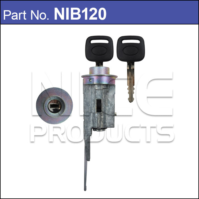 Ignition Barrel Uncoded (Original Key must Be Fitted To the Barrel) NIB120LS - Nice Products | Universal Auto Spares