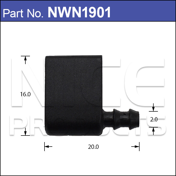 Windscreen Washer Nozzle Pair Fits Mercedes NWN1901 - Nice Products | Universal Auto Spares