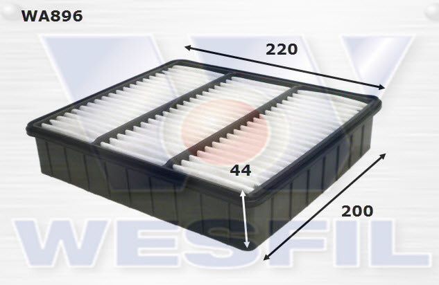 Air Filter A1273 Fits Mitsubishi/Proton WA896 - Wesfil
