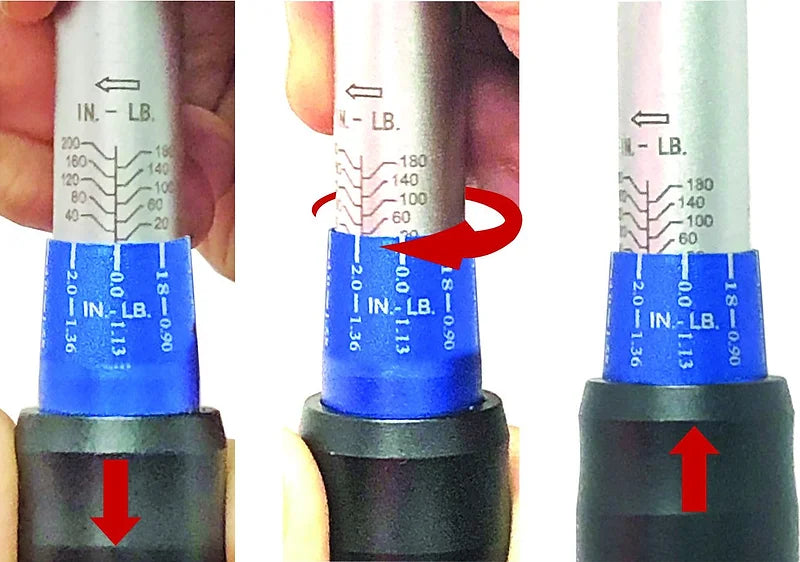 21pc 1/4” Dr Torque Wrench Set - PKTools