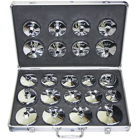 22 Pieces Oil Filter Removal Cup Professional Kit - PKTool | Universal Auto Spares