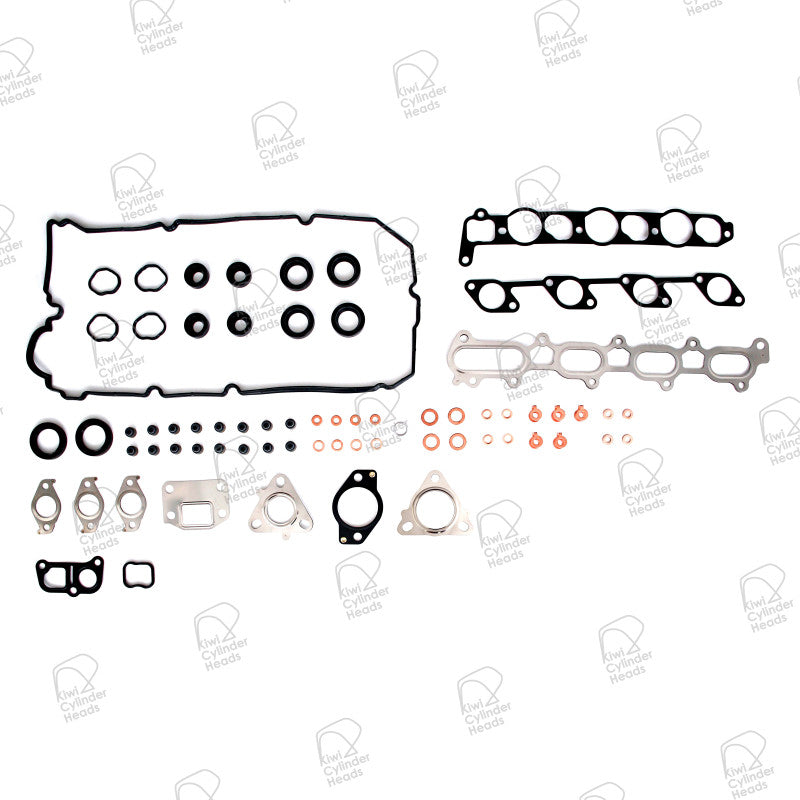 Head Set Mitsubishi 4D56U/T DOHC 16V Turbocharge outlet gasket not included 22042307 - Kiwi Cylinder Heads - Head Gaskets & VRS Sets - Kiwi Cylinder Heads