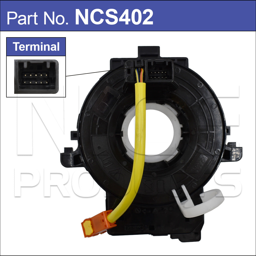 Clock Spring Mitsubishi OEM: 8619A439 NCS402 - Nice Products | Universal Auto Spares