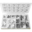 224 Piece Stainless Nut Bolt & Washer Kit Set - PKTool