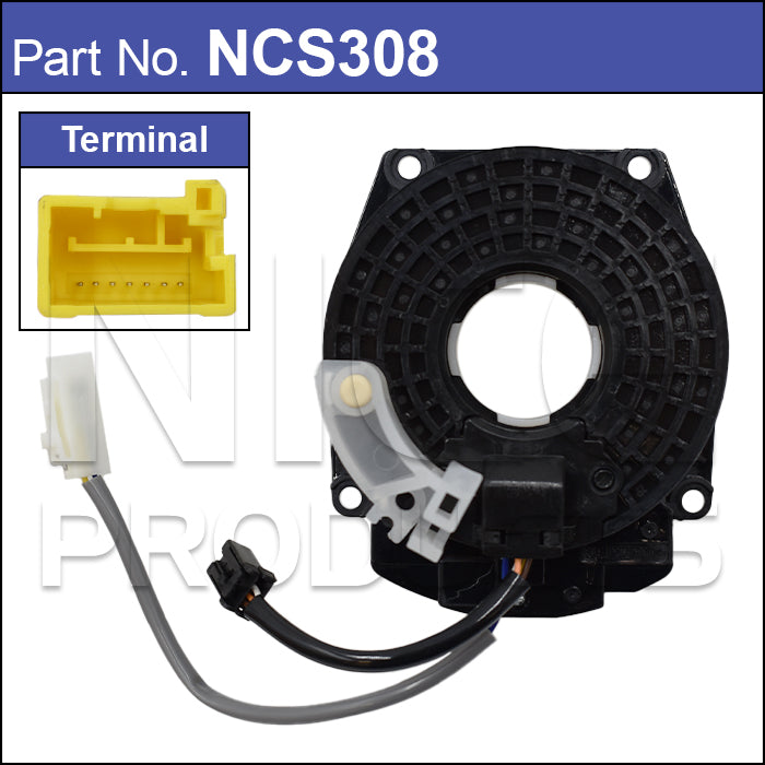 Clock Spring Nissan OEM: 25554-5V026 NCS308 - Nice Products | Universal Auto Spares