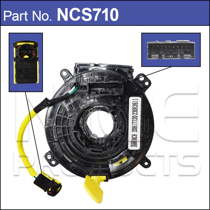 Clock SPRING OEM 20817720 / 22914039 (1 Wire) NCS710 - Nice Products | Universal Auto Spares