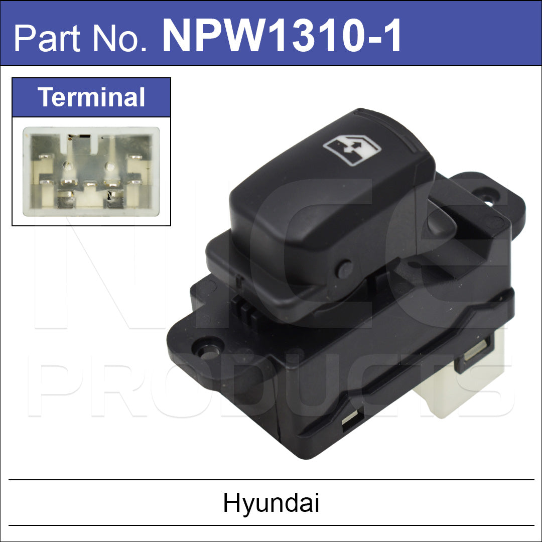 Power Window Switch NPW1310-1 - Nice Products | Universal Auto Spares