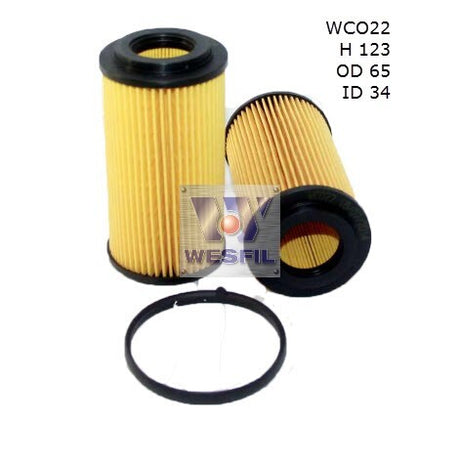 Oil Filter R2646P Fits VW WCO22 - Wesfil
