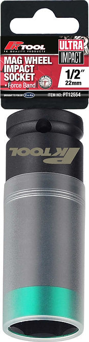 22mm 1/2” Dr Thin Wall Deep Impact 85mm Mag Wheel Socket - PKTool
