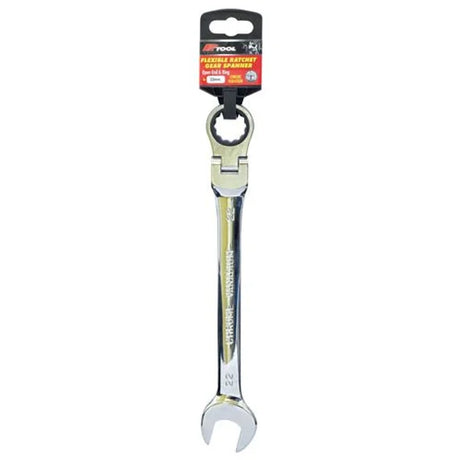 22mm Metric CR-V Flexible Ratchet Combination Spanner - PKTool