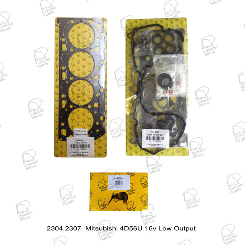 Gasket Kit for Mitsubishi 4D56U 16v Low Output — 23042307 — view 1