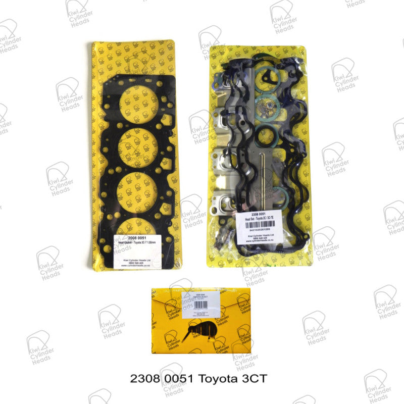 Gasket Kit for Toyota 3C-T- 3C-TE 08/93-08/96 1.55mm (H/G- H/S- H/B) — 23080051 — view 1